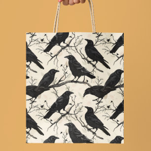 Murder of Crows Large Gift Bag