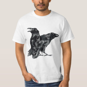Murder Of Crows Raven Birds T-Shirt