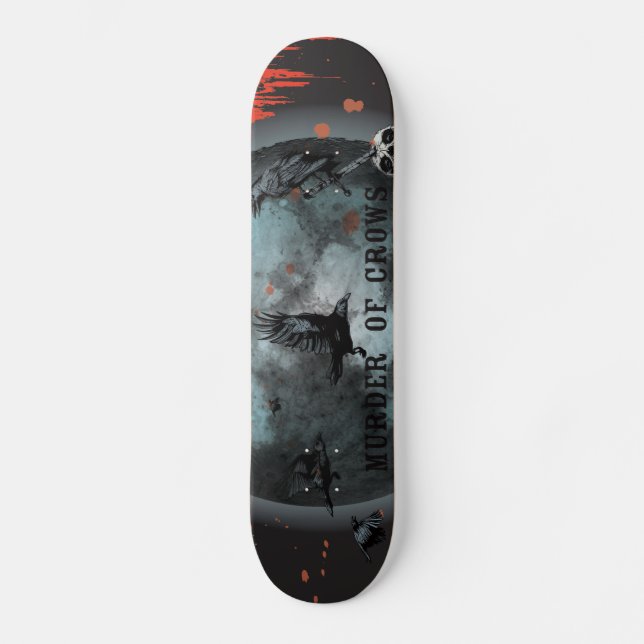 murder-of-crows skateboard (Front)