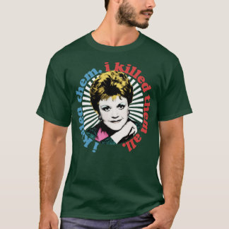 Murder She Wrote 80s Retro TV Design 2 T-Shirt