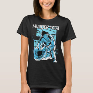 Murder Yoga BJJ Grapling Vintage Jujutsu Martial A T-Shirt