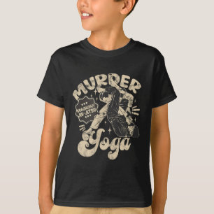 Murder Yoga Funny Brazilian Jiu Jitsu Wrestling T-Shirt