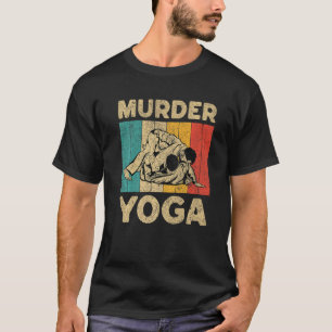 Murder Yoga Vintage BJJ Brazilian Jiu Jitsu T-Shirt