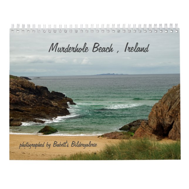 Murderhole Beach, Ireland - Kalender englisch Calendar (Back)