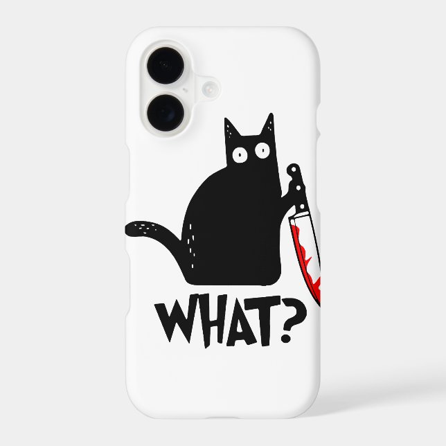 Murderous Cat With Knife (Back)