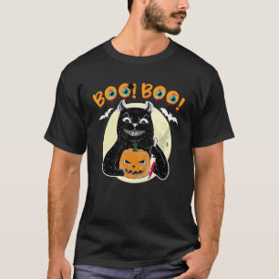 Murderous Cat With Knife T-Shirt