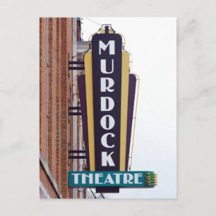Murdock Theatre, Wichita, Kansas Postcard