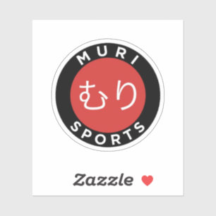 MURI SPORTS Custom-Cut Vinyl Sticker