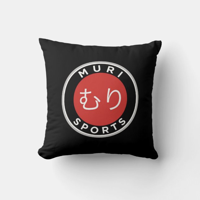 MURI SPORTS throw pillow (Front)