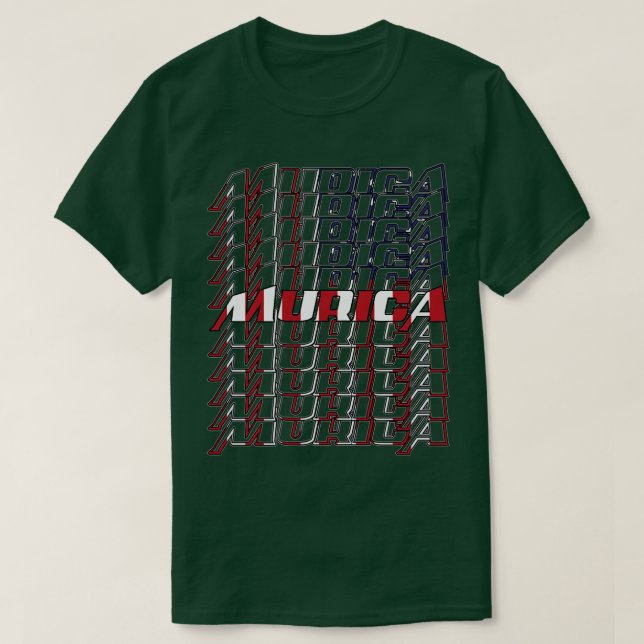 Murica America T-Shirt (Design Front)