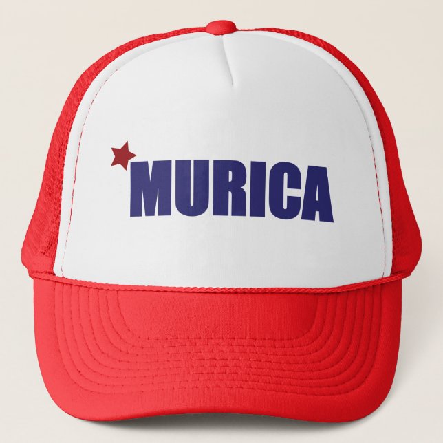 'Murica American Pride Trucker Hat (Front)