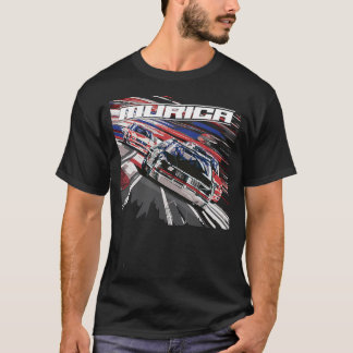murica dale 3arnhardt nascar racing cup car usa T-Shirt