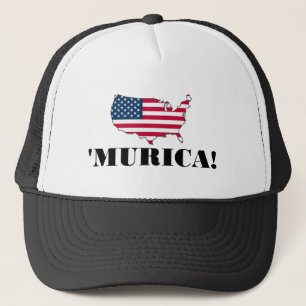 Murica Flag Trucker Hat