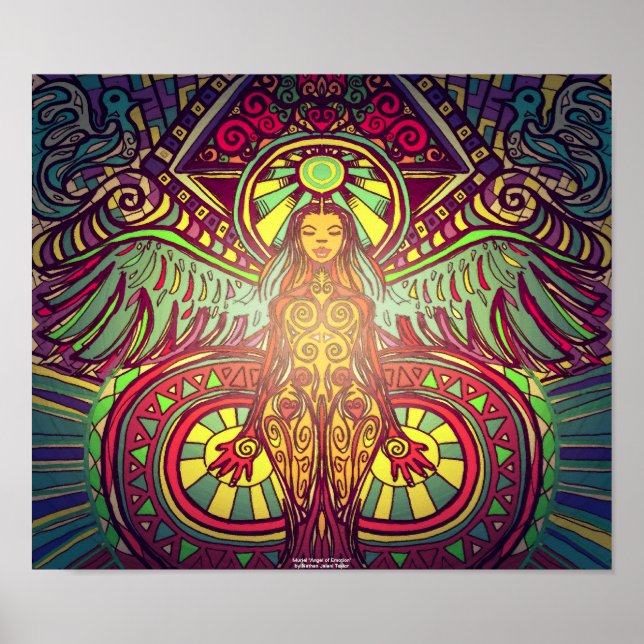 Muriel "Angel of Emotions" Poster (Front)