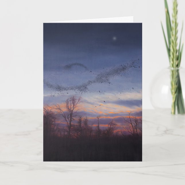 Murmuration Holiday Card (Front)