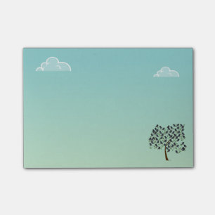 Murmuration of Starlings Post-it Notes