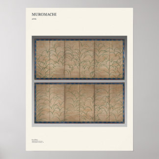 Muromachi Japan Art Poster