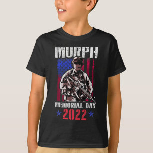 Murph 2022 Workout Challenge American Memorial T-Shirt