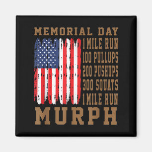Murph challenge memorial day workout american Murp Magnet