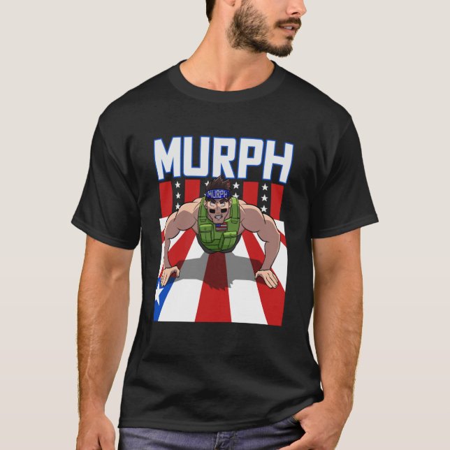 Murph Challenge Memorial Day Workout WOD 2020 T-Shirt (Front)