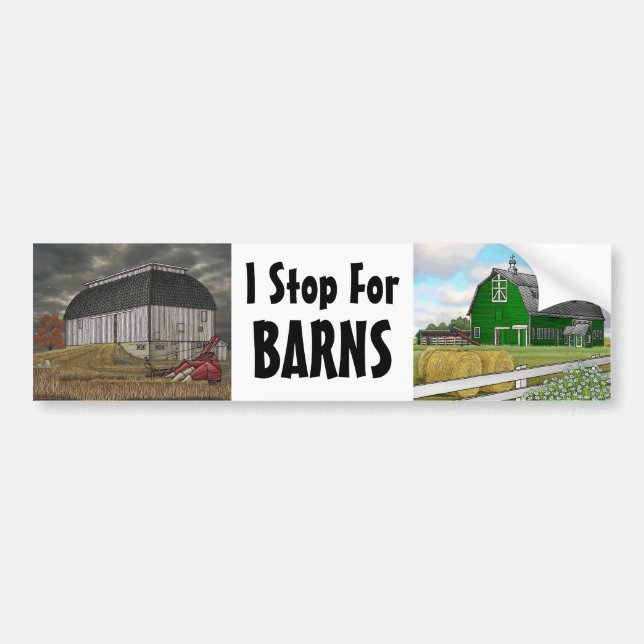 Murphy Barn Bumper Sticker (Front)