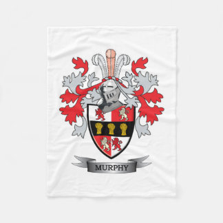 Murphy Coat of Arms Fleece Blanket