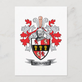 Murphy Coat of Arms Postcard