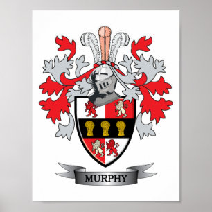 Murphy Coat of Arms Poster