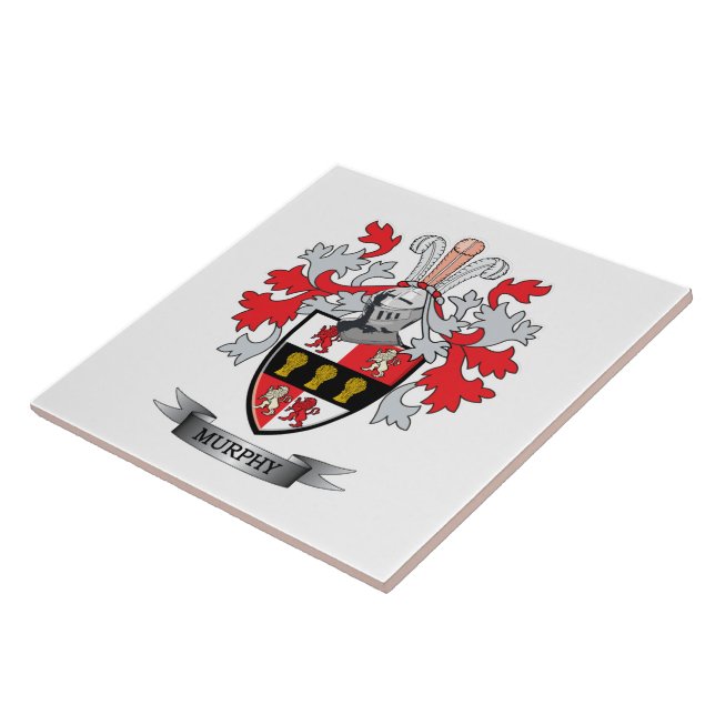 Murphy Coat of Arms Tile (Side)