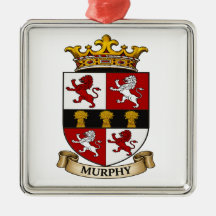 Murphy Family Coat of Arms Ornament