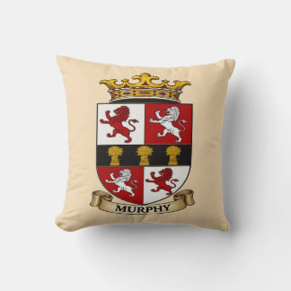 Murphy Family Coat of Arms Ornament Cushion