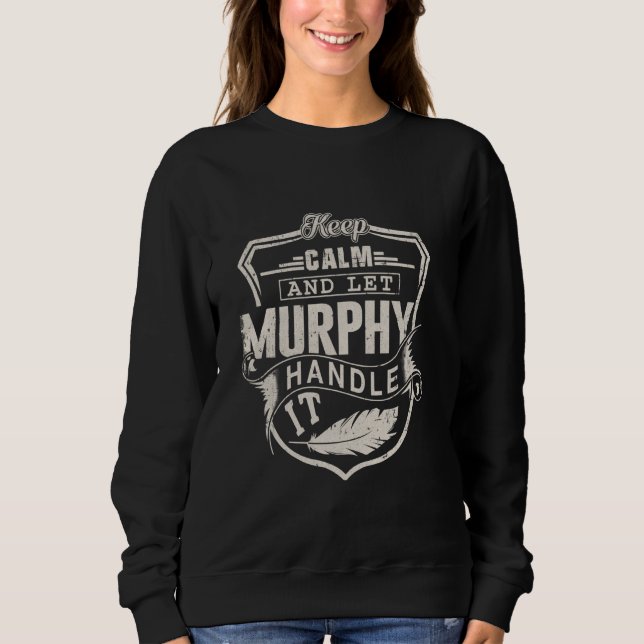 Murphy Last Name Shirt Murphy Name Birthday (Front)