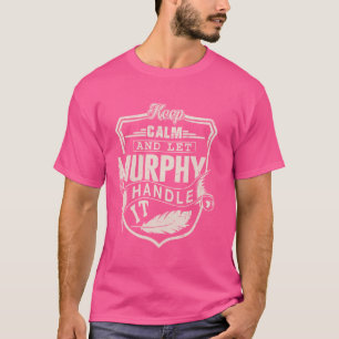 Murphy Last Name Shirt Murphy Name Birthday