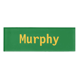 Murphy Name Tag
