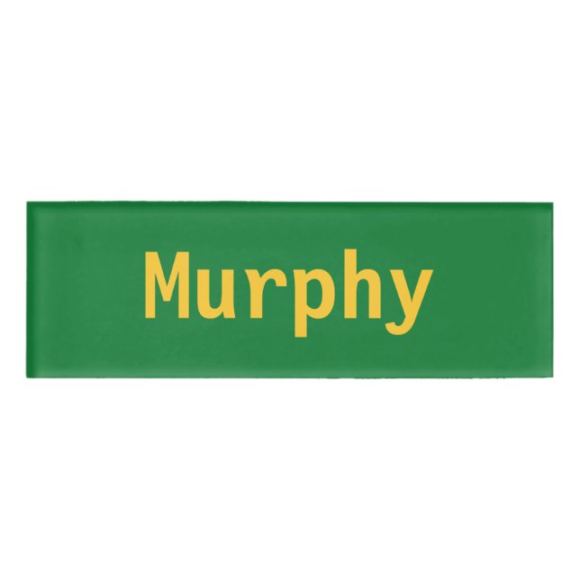 Murphy Name Tag (Front)