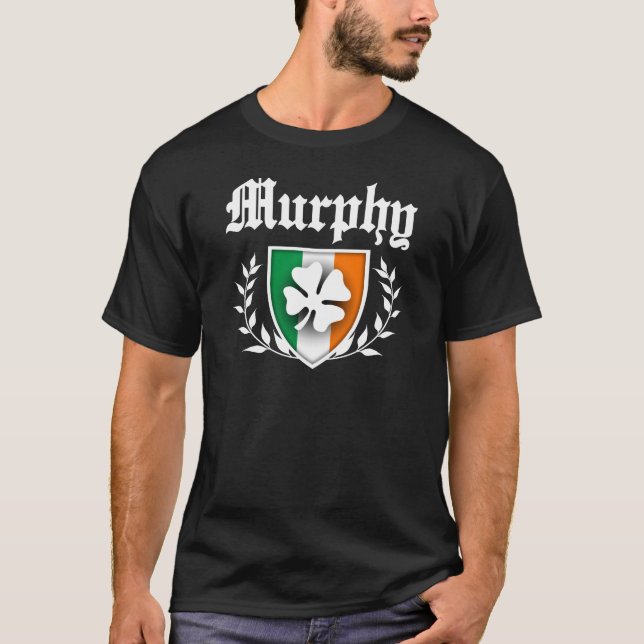 Murphy Shamrock Crest T-Shirt (Front)