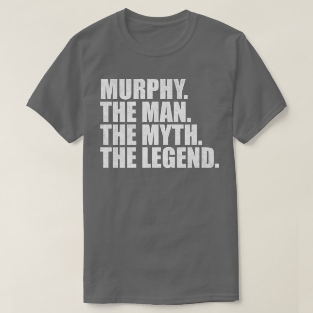 MurphyMurphy Name Murphy given name T-Shirt (Design Front)