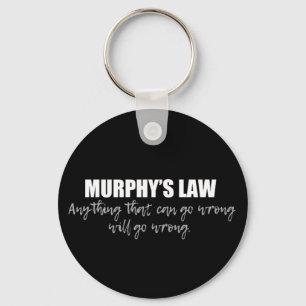 Murphy's Law Key Ring