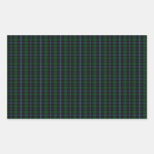 Murray Clan Tartan Rectangular Sticker