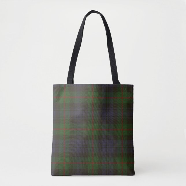 Murray Clan Tartan Tote Bag (Front)