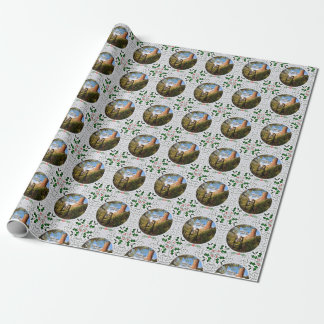 Murray Clan's Bothwell Castle Vintage Christmas Wrapping Paper