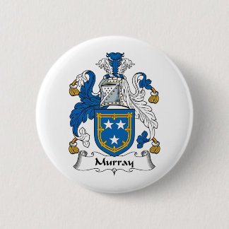 Murray Family Crest 6 Cm Round Badge