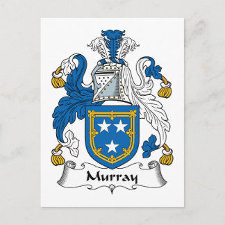 Murray Family Crest Postcard