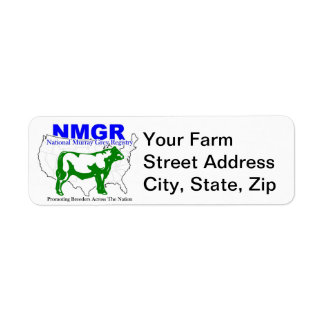 Murray Grey NMGR Address Label