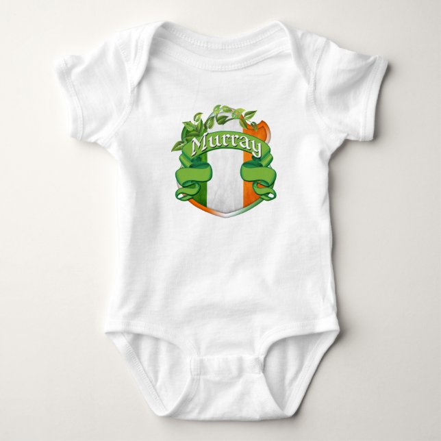 Murray Irish Shield Baby Bodysuit (Front)
