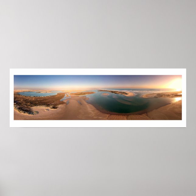 Murray Mouth Panorama Print (Front)