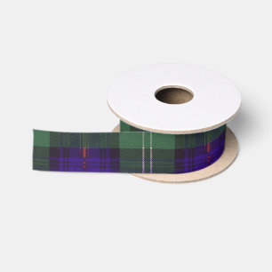 Murray of Atholl clan Plaid Scottish kilt tartan Satin Ribbon