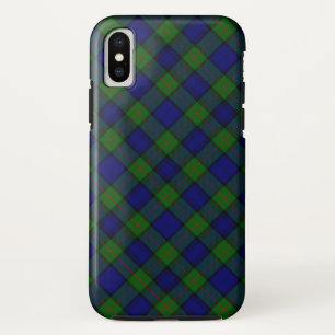 Murray tartan blue green plaid Case-Mate iPhone case