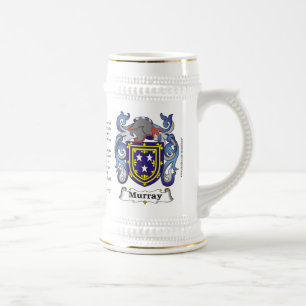 Murray, the Origin, the Meaning and the Crest Beer Stein
