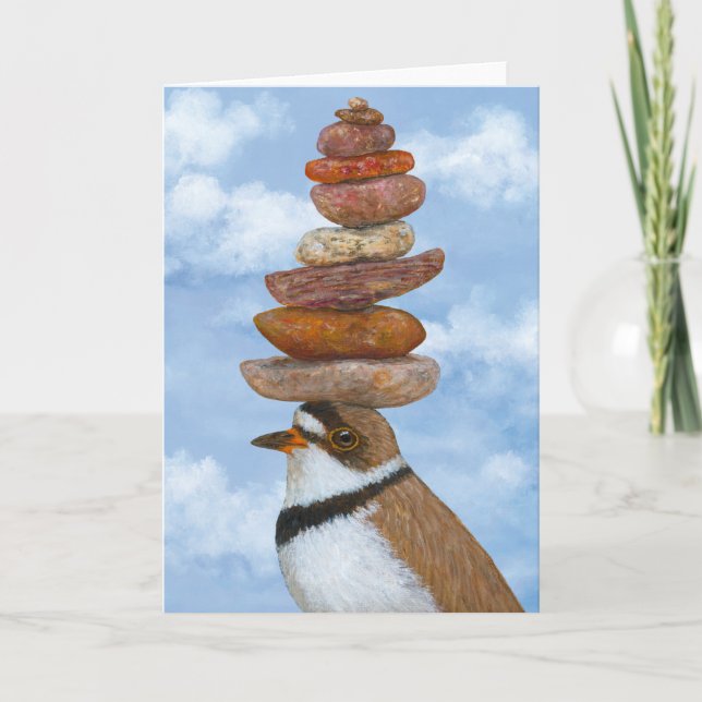 Murray the semipalmated plover card (Front)